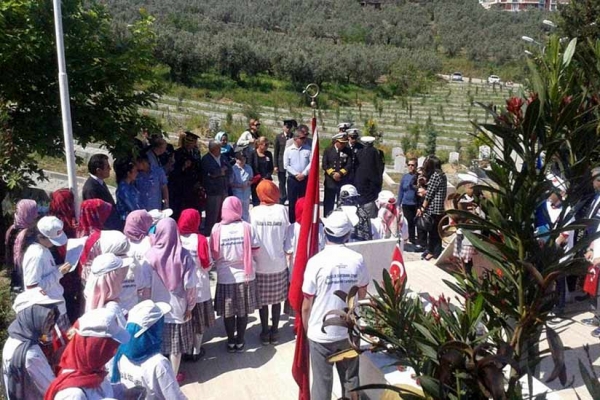 Binbaşı Ercüment Türkmen İrfan Gençlik İzcileri Tarafından Unutulmadı