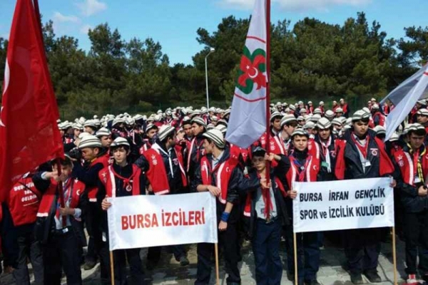 Çanakkale Milli Bilinç Kampında 23 Nisan Kutlama Törenini Tamamladık